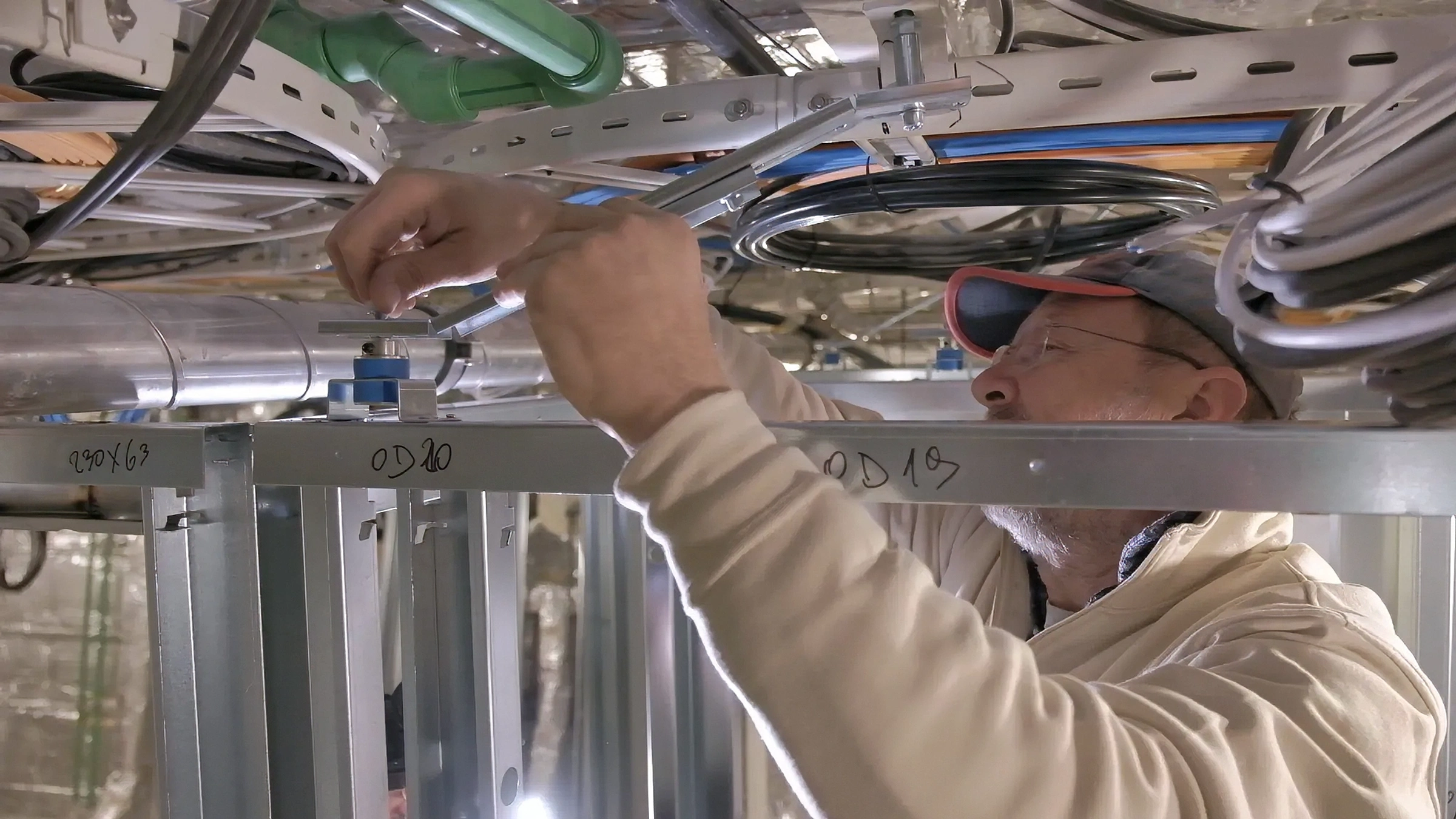 Shipyard precision work