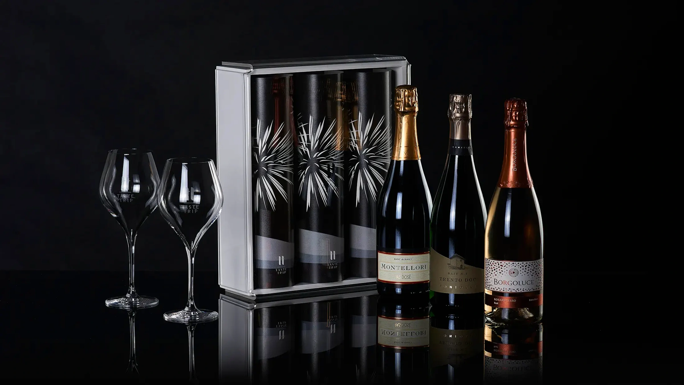 Sommelier wine presentation