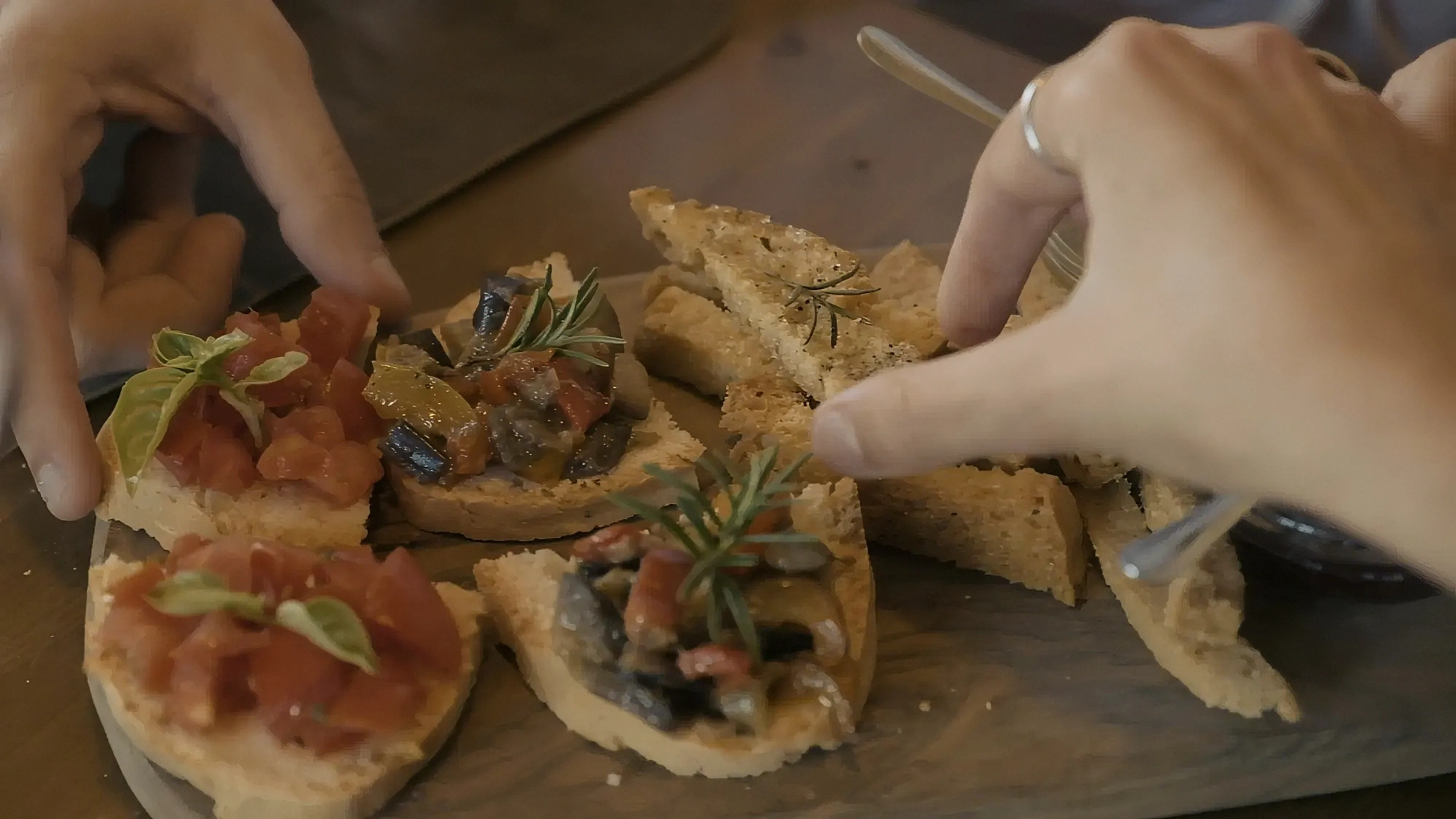 Terracotta amphorae cellar