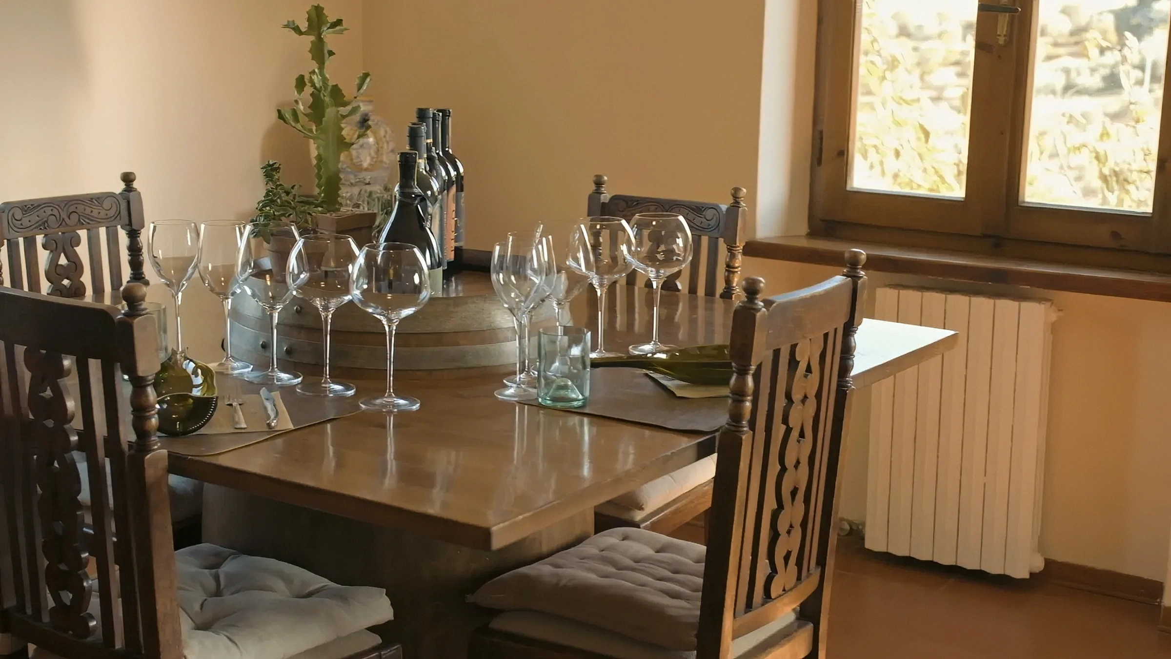 Organic grape harvest